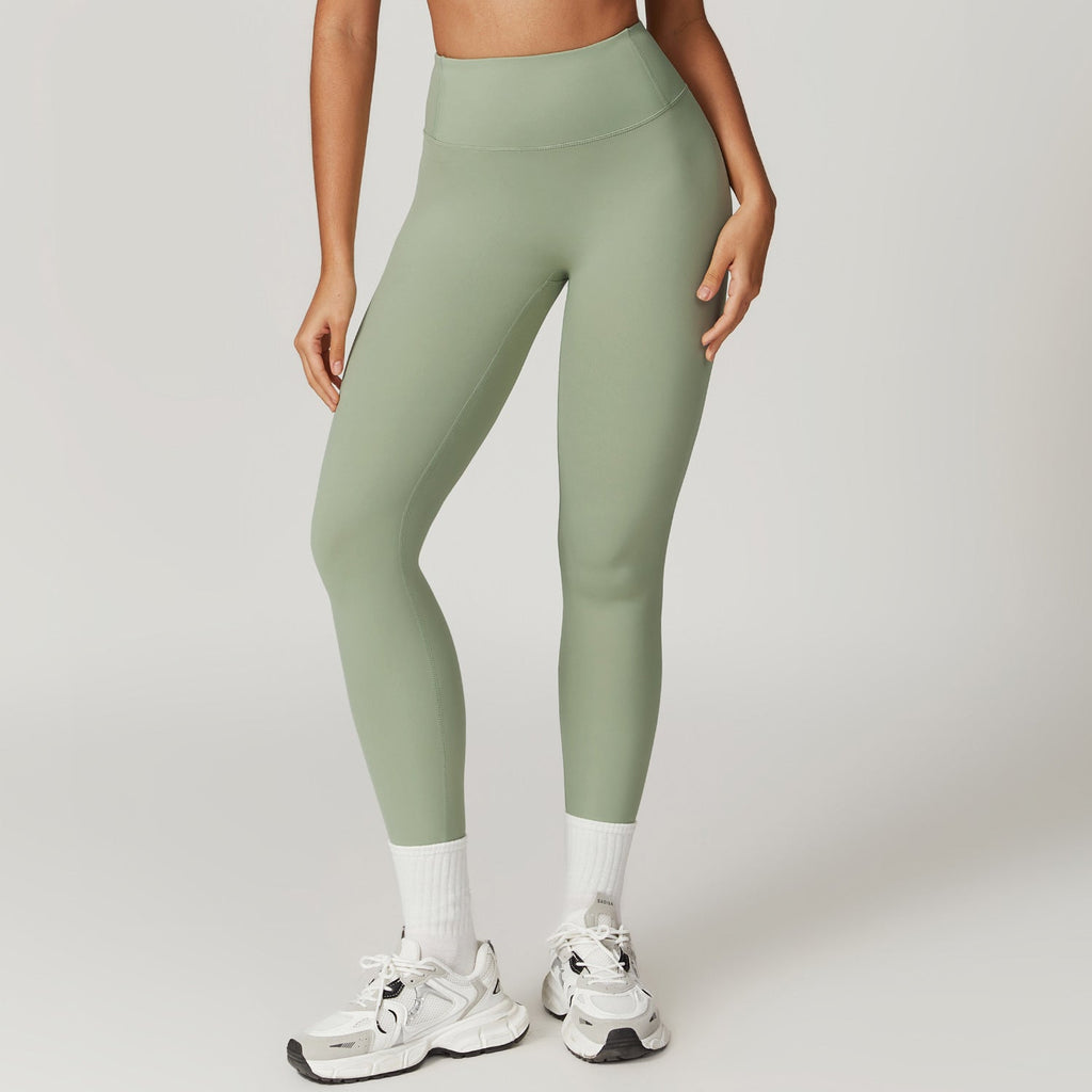 Running Cloud-Feel Quick-Dry Fitness Pants Breathable Outdoor Tight Sports Pants High-Waisted Butt-Lifting Yoga Pants For Women 8047