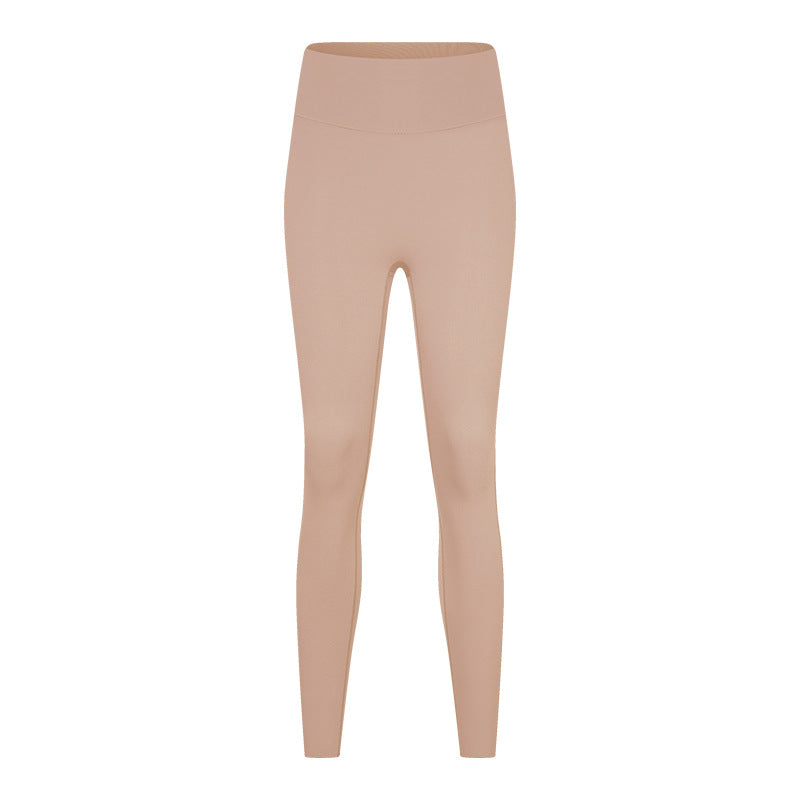 Womens High-Waisted, Butt-Lifting Yoga Pants With A Seamless Design