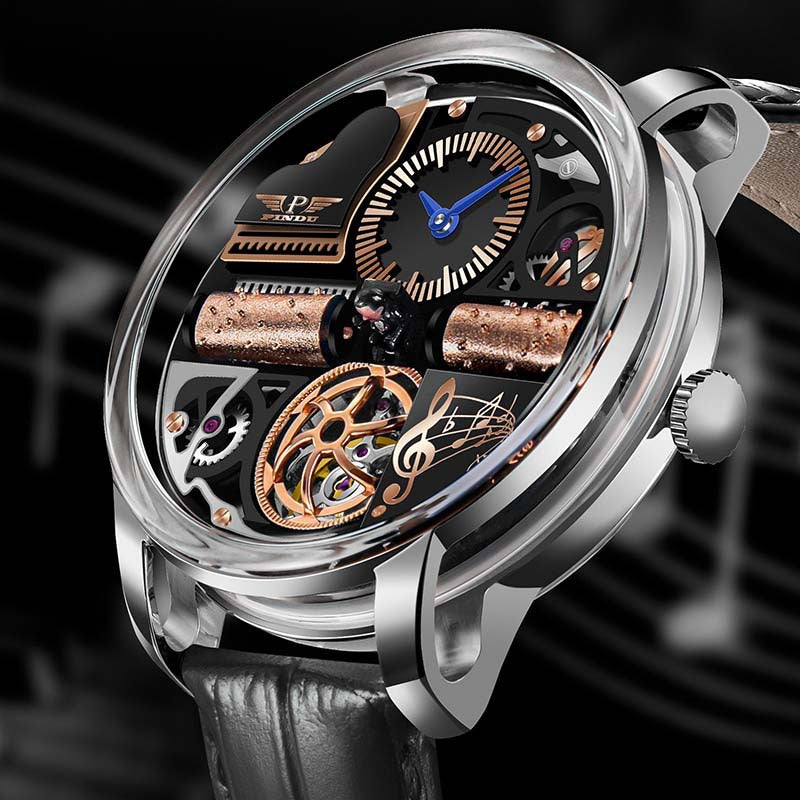 Multifunctional Fully Automatic Mechanical Watch For Men