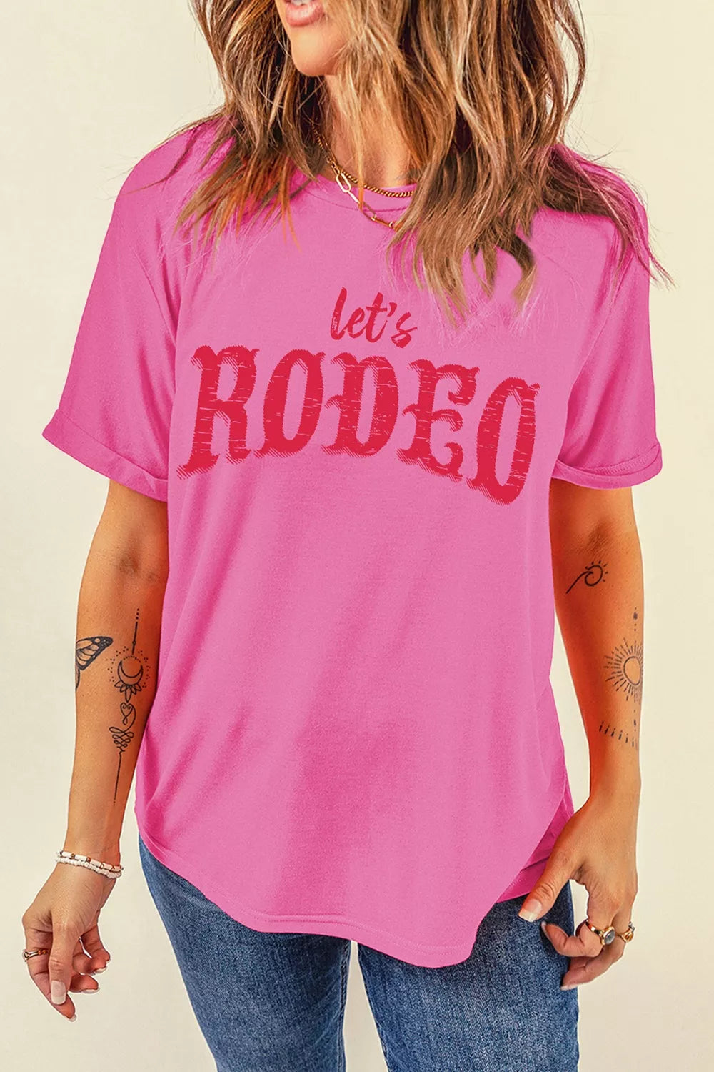 Letter Graphic Short Sleeve T-Shirt