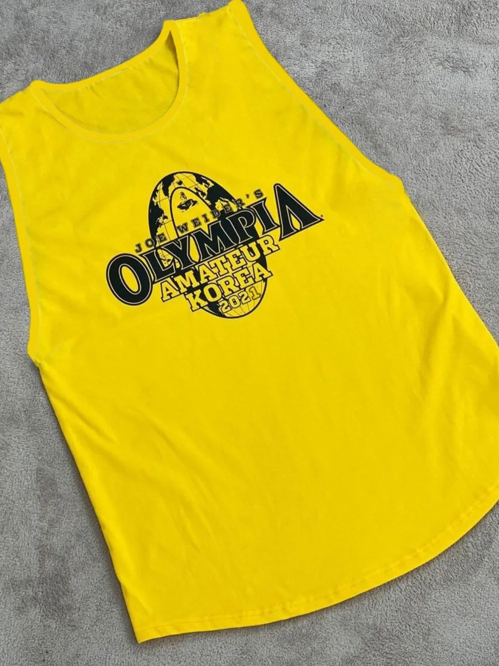 Men's Plus Size Graphic Round Neck Active Tank