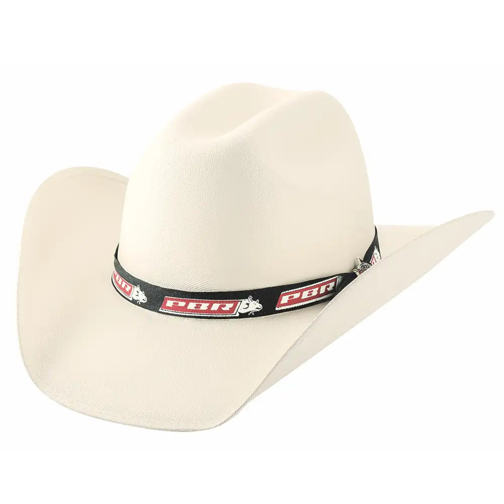 Bullhide PBR Committed To Win - Linen Straw Cowboy Hat