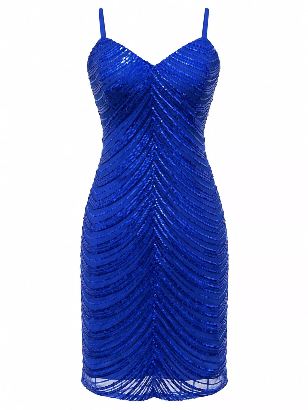 Sleeveless Sequin Embellished Bodycon Mini Cami Dress