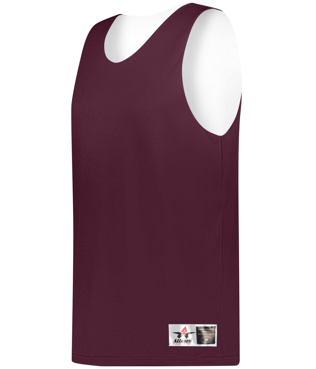 YOUTH MICROFIBER REVERSIBLE BASKETBALL JERSEY - MOISTURE-WICKING