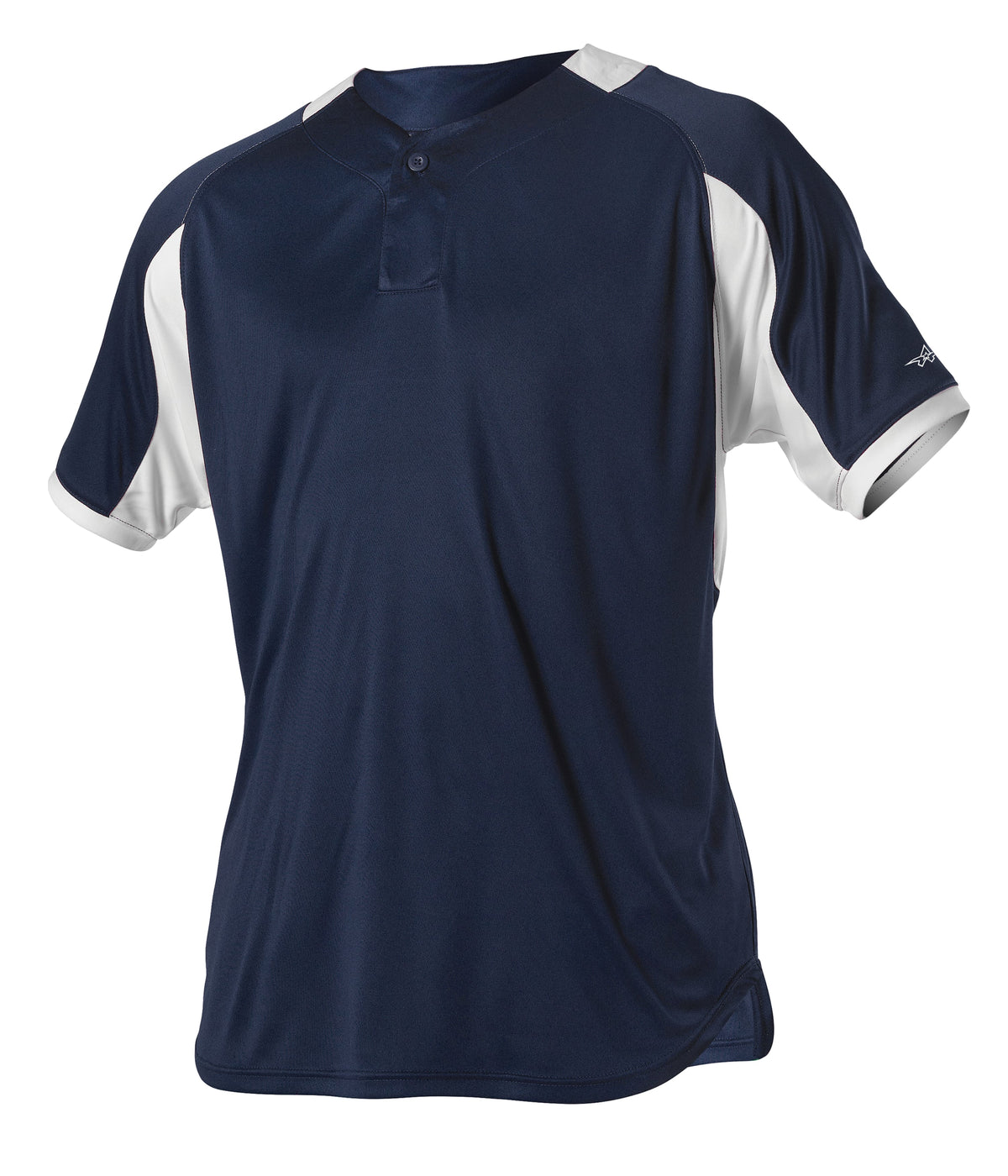 YOUTH ONE BUTTON BASEBALL JERSEY - MOISTURE-WICKING