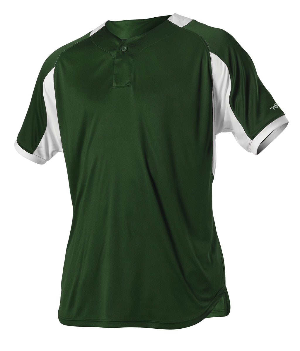 ONE BUTTON BASEBALL JERSEY - MOISTURE-WICKING