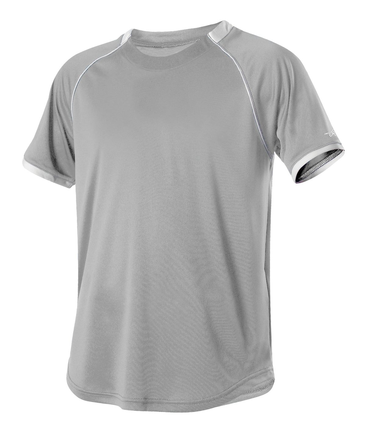 YOUTH TWO COLOR CREWNECK BASEBALL JERSEY - MOISTURE-WICKING
