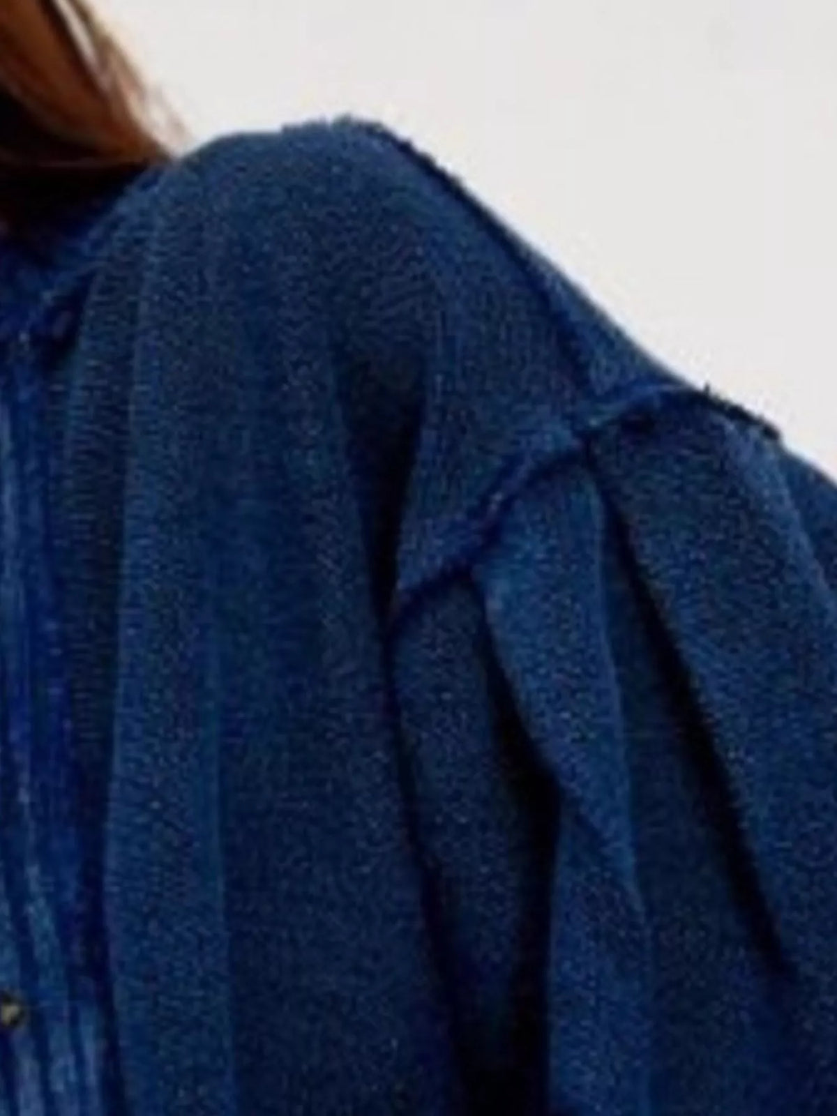 Snap Down Dropped Shoulder Cardigan