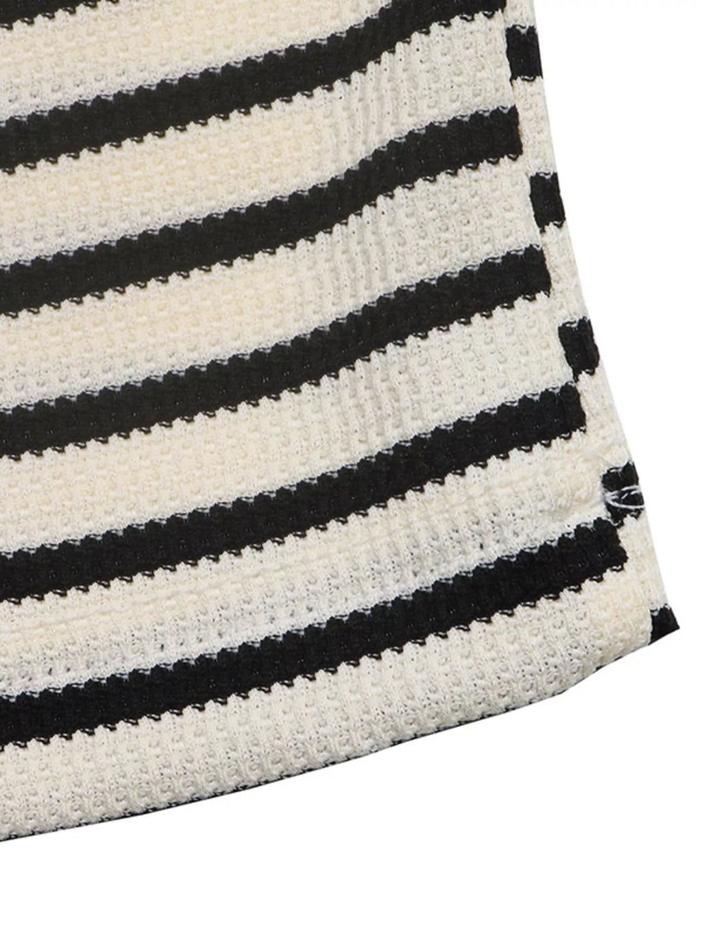 Striped Batwing Sleeve Crew Neck T-Shirt