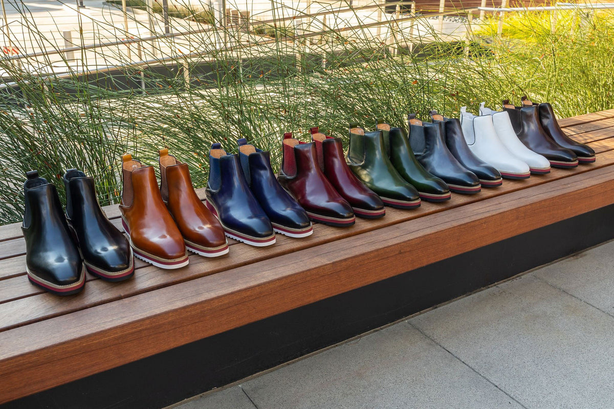 Carrucci Calfskin Boot - Cognac