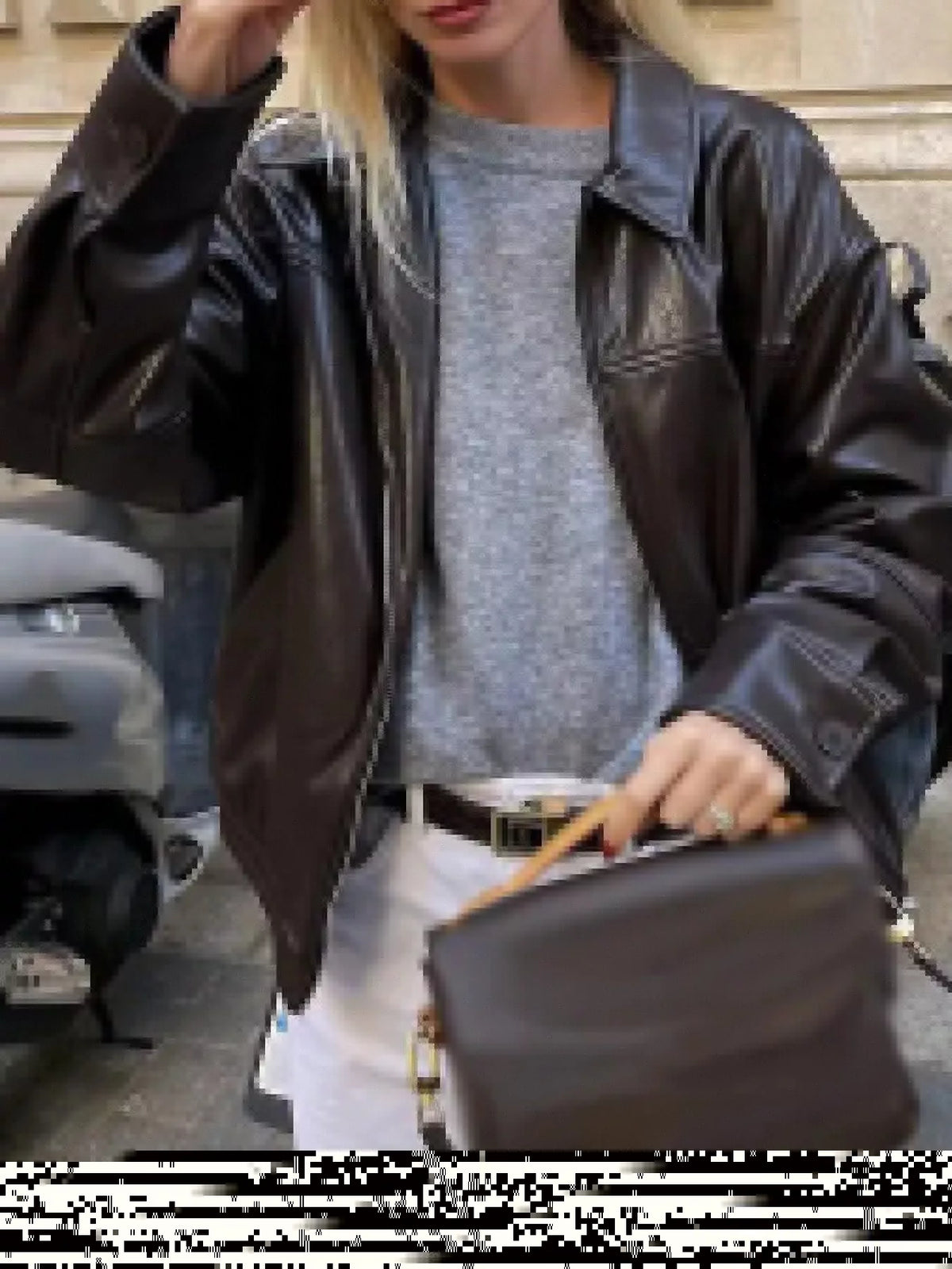 Zip Up Dropped Shoulder Jacket