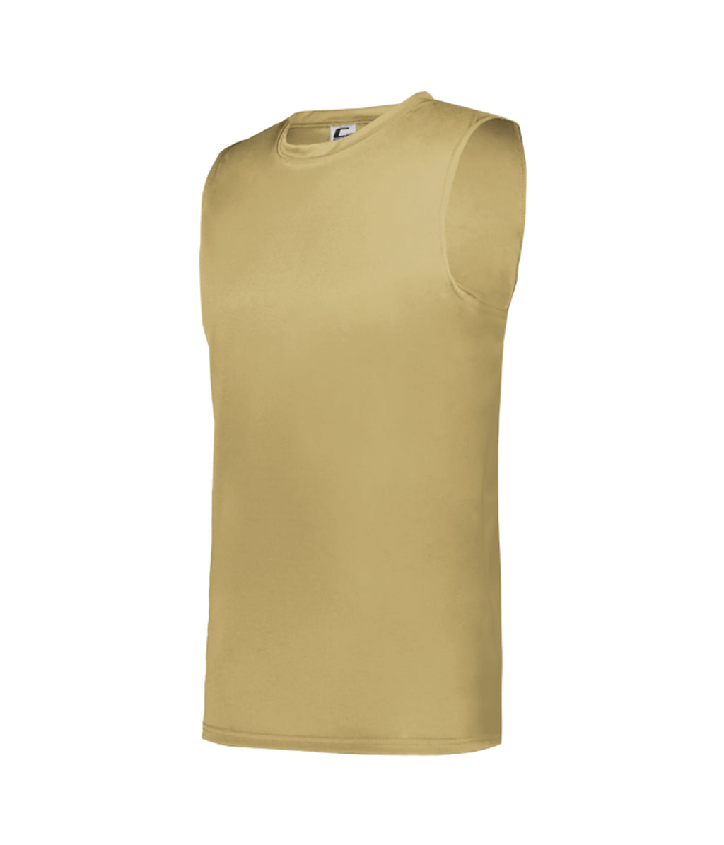 YOUTH C2 SLEEVELESS T-SHIRT - MOISTURE-WICKING PERFORMANCE
