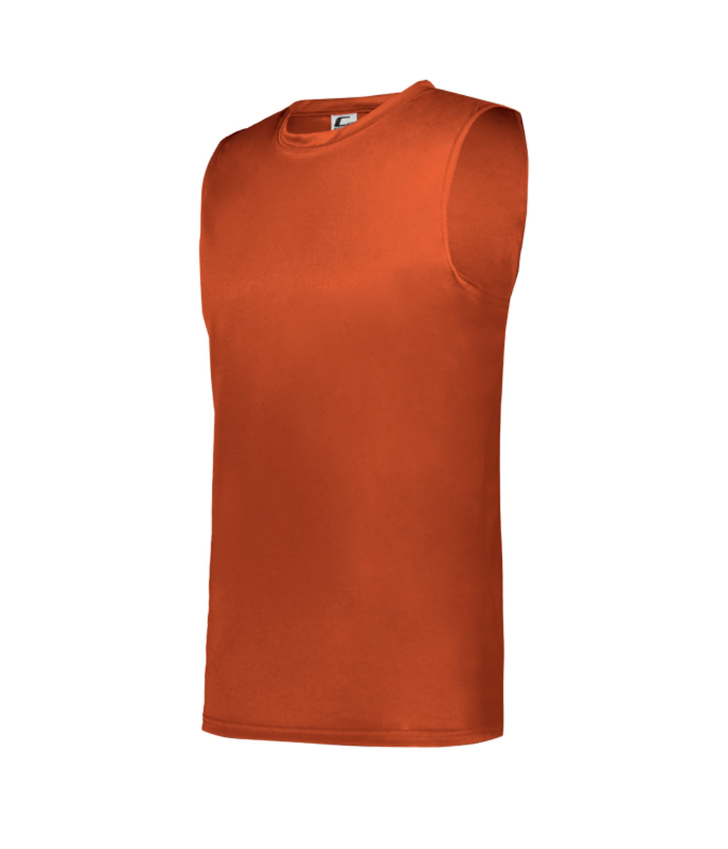 YOUTH C2 SLEEVELESS T-SHIRT - MOISTURE-WICKING PERFORMANCE