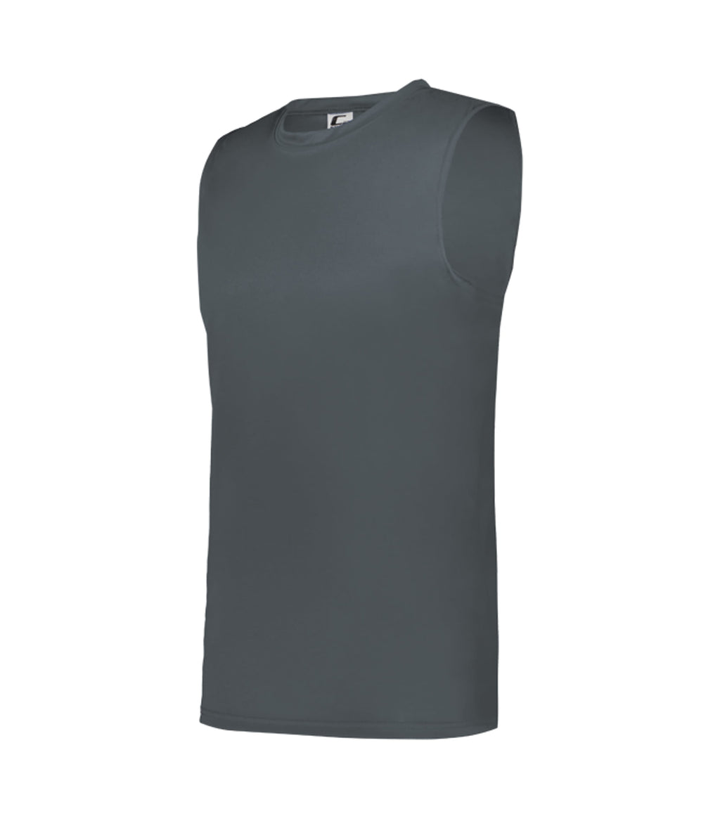 YOUTH C2 SLEEVELESS T-SHIRT - MOISTURE-WICKING PERFORMANCE
