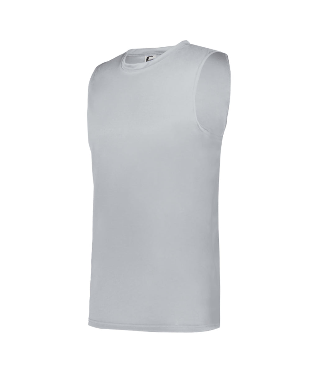 YOUTH C2 SLEEVELESS T-SHIRT - MOISTURE-WICKING PERFORMANCE