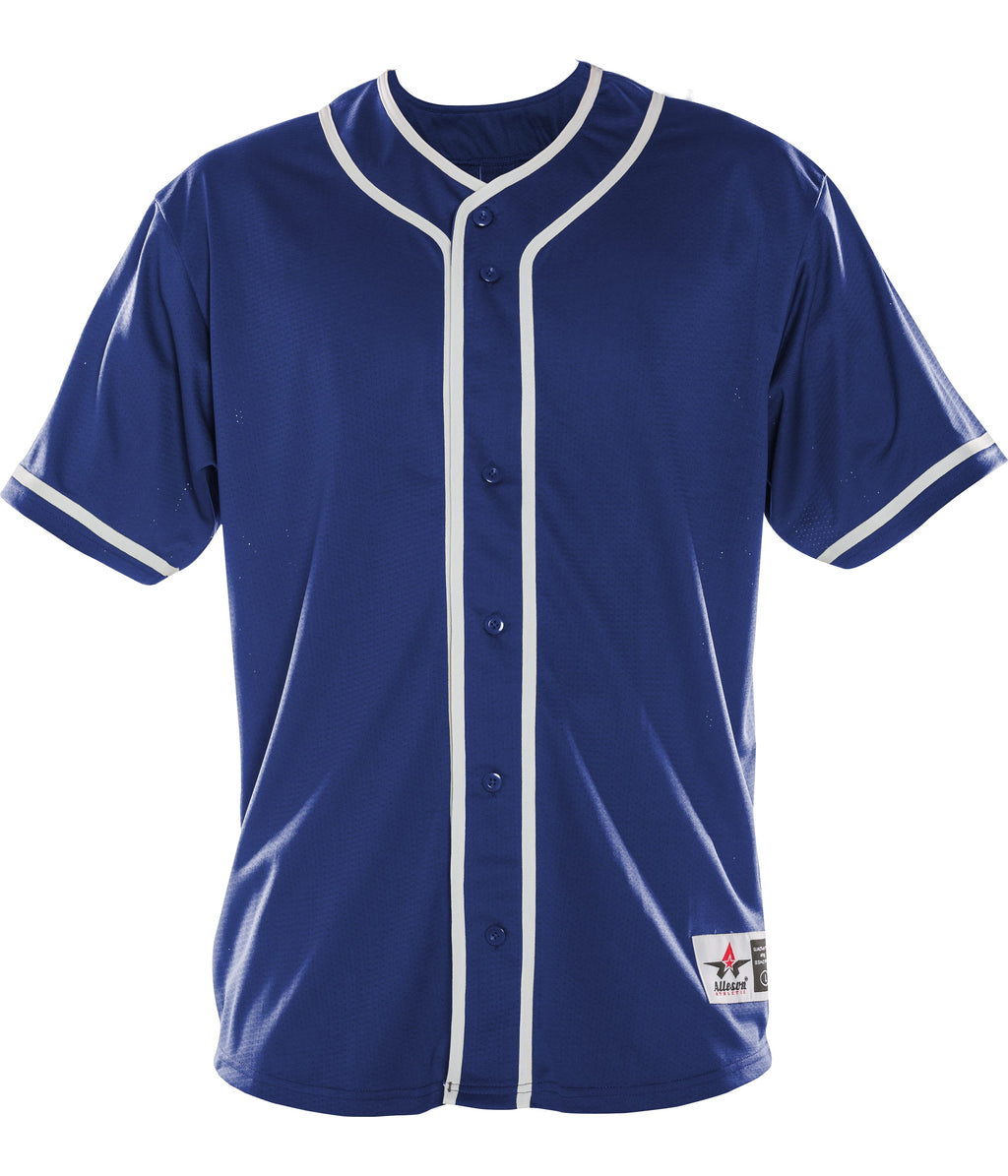 YOUTH DIAMOND FULL-BUTTON BASEBALL JERSEY