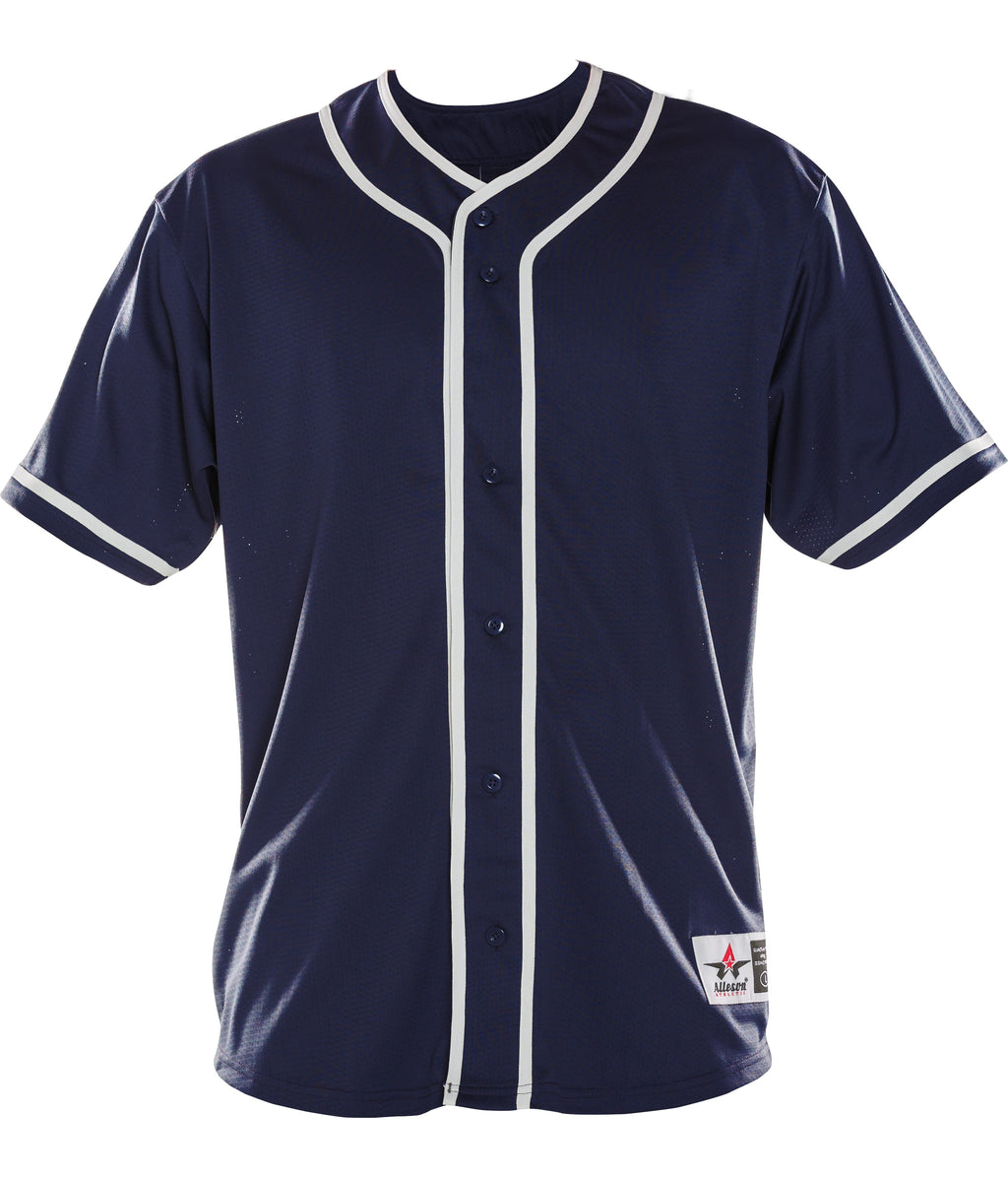 YOUTH DIAMOND FULL-BUTTON BASEBALL JERSEY