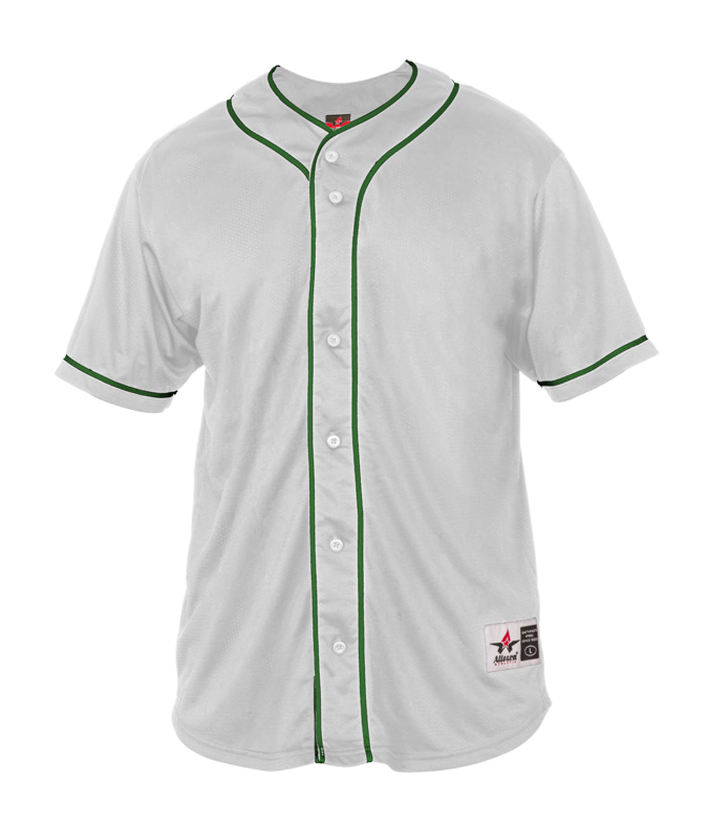 YOUTH DIAMOND FULL-BUTTON BASEBALL JERSEY