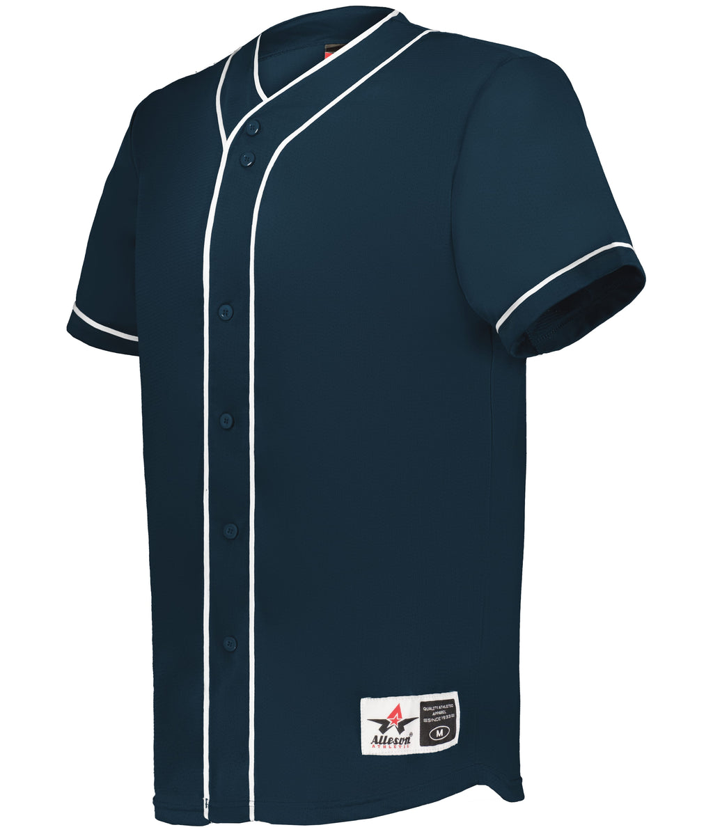 DIAMOND FULL-BUTTON BASEBALL JERSEY