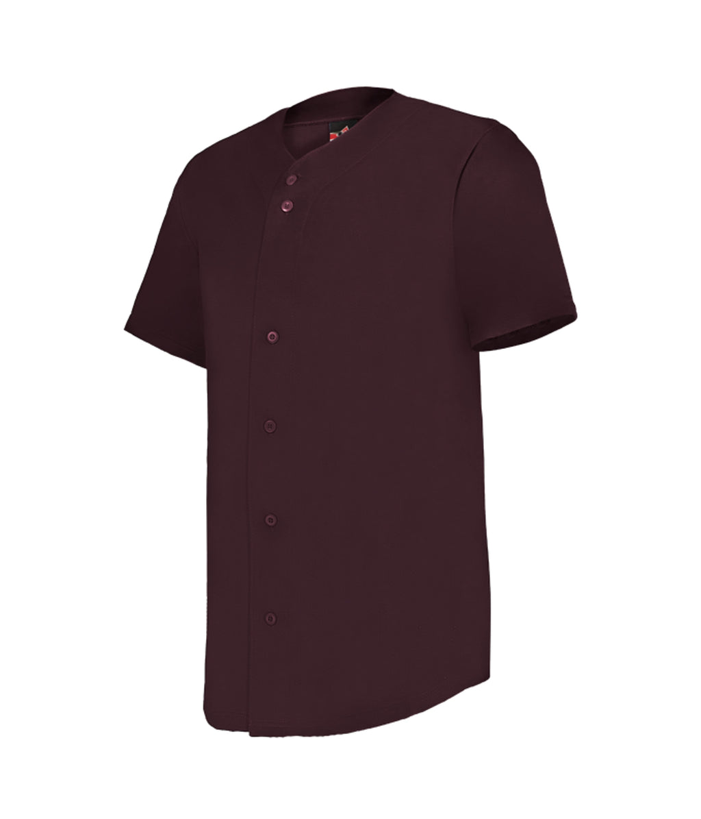 YOUTH FULL-BUTTON LIGHTWEIGHT BASEBALL JERSEY