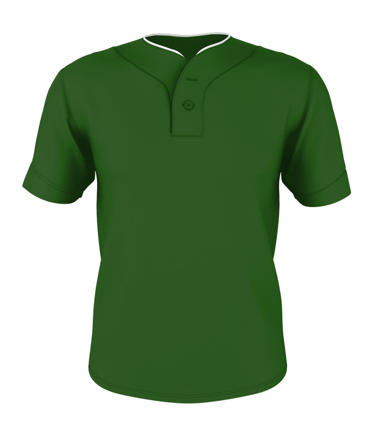 TWO BUTTON MESH BASEBALL JERSEY