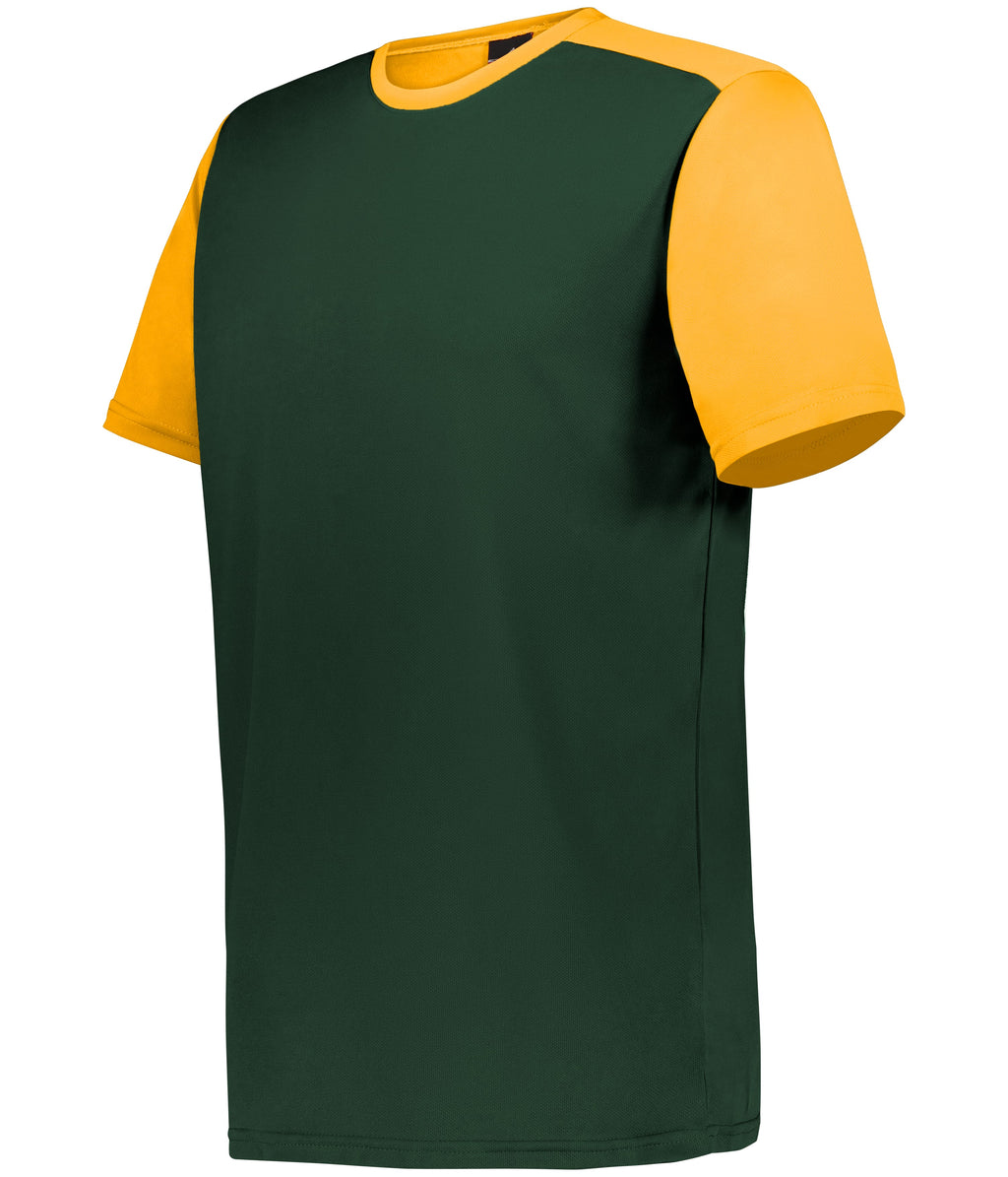 CREW NECK BASEBALL JERSEY - MOISTURE-WICKING POLYESTER