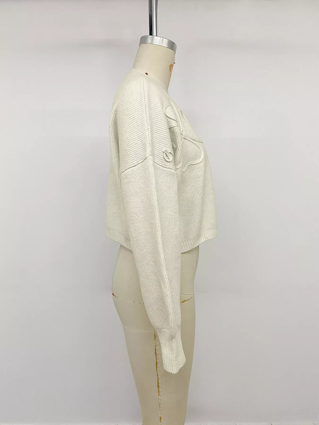 Four-Leaf Clover Open Front Cardigan