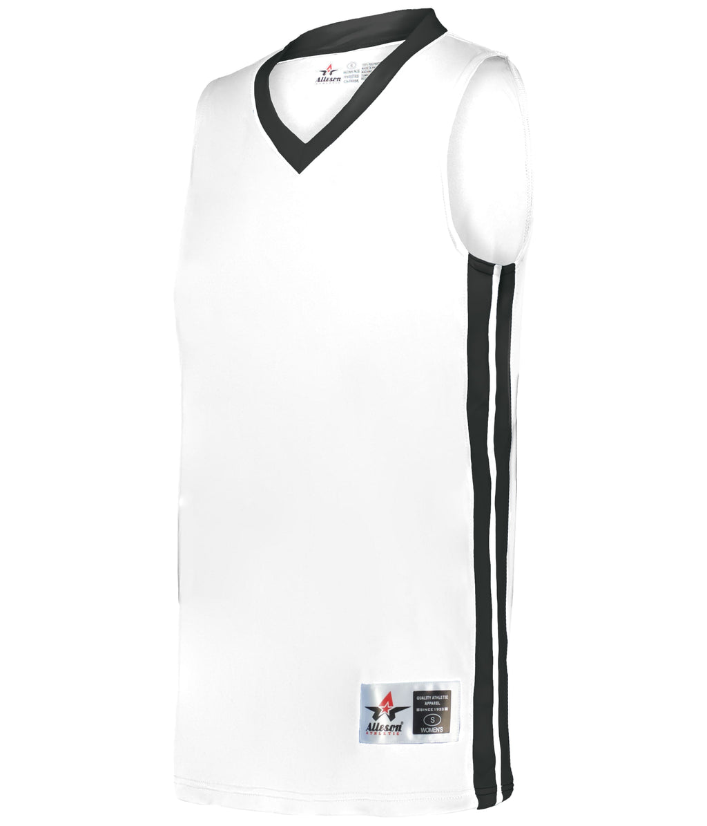 WOMEN'S SINGLE-PLY BASKETBALL JERSEY - MOISTURE-WICKING
