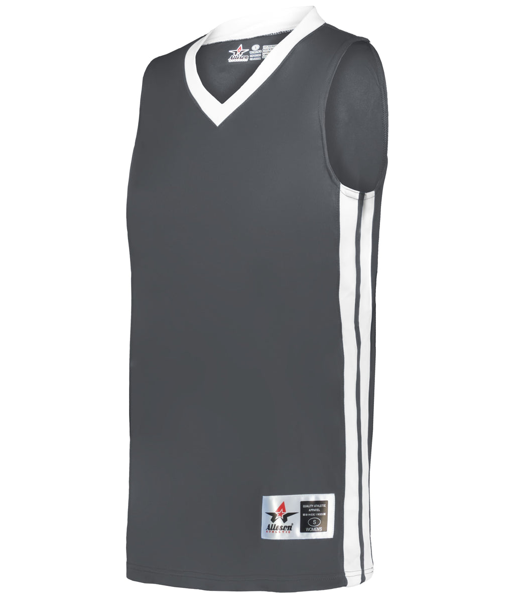 WOMEN'S SINGLE-PLY BASKETBALL JERSEY - MOISTURE-WICKING