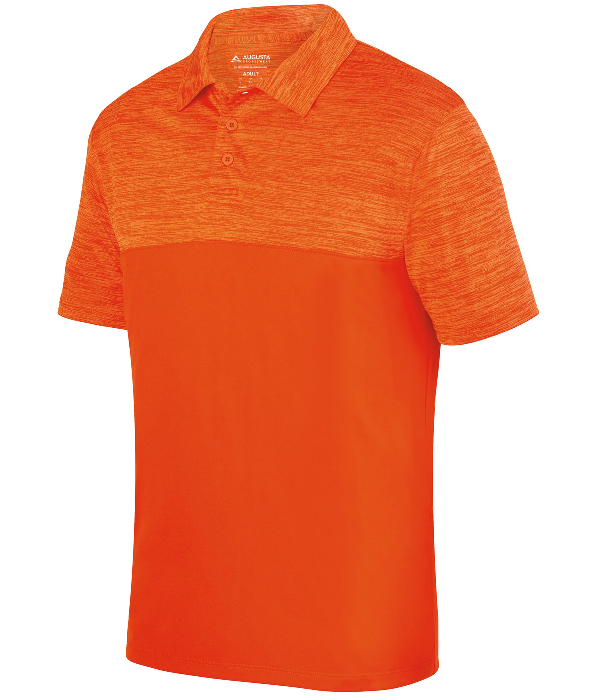 SHADOW TONAL HEATHER POLO - MOISTURE-WICKING POLYESTER