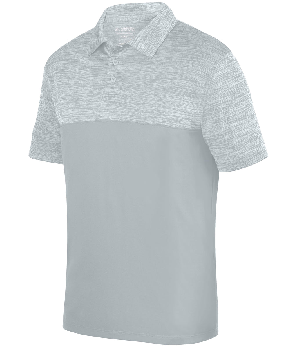 SHADOW TONAL HEATHER POLO - MOISTURE-WICKING POLYESTER