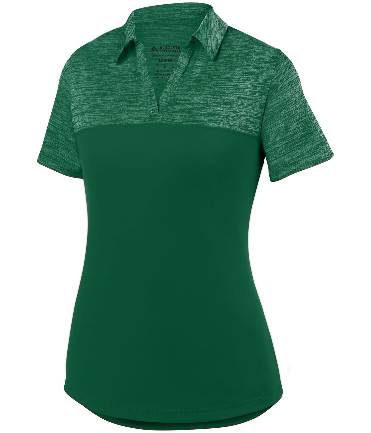 WOMEN'S SHADOW TONAL HEATHER POLO - MOISTURE-WICKING