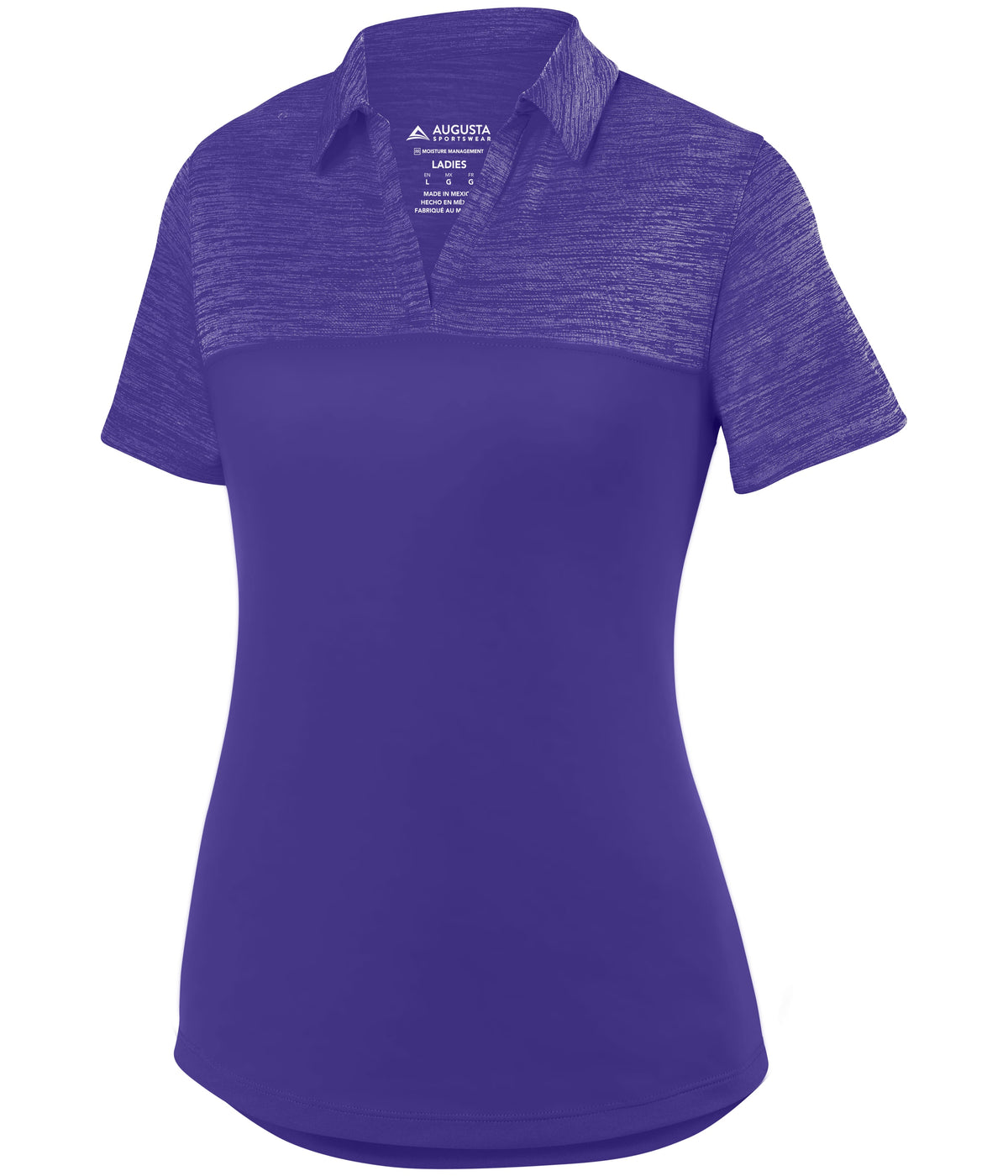 WOMEN'S SHADOW TONAL HEATHER POLO - MOISTURE-WICKING