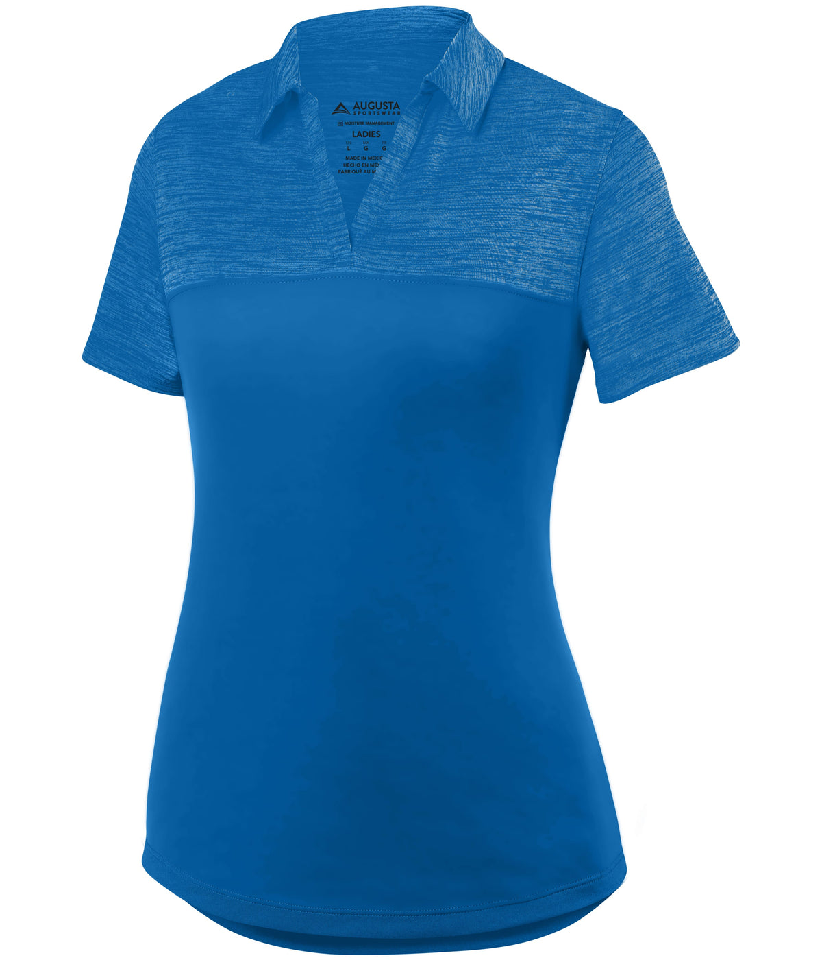 WOMEN'S SHADOW TONAL HEATHER POLO - MOISTURE-WICKING