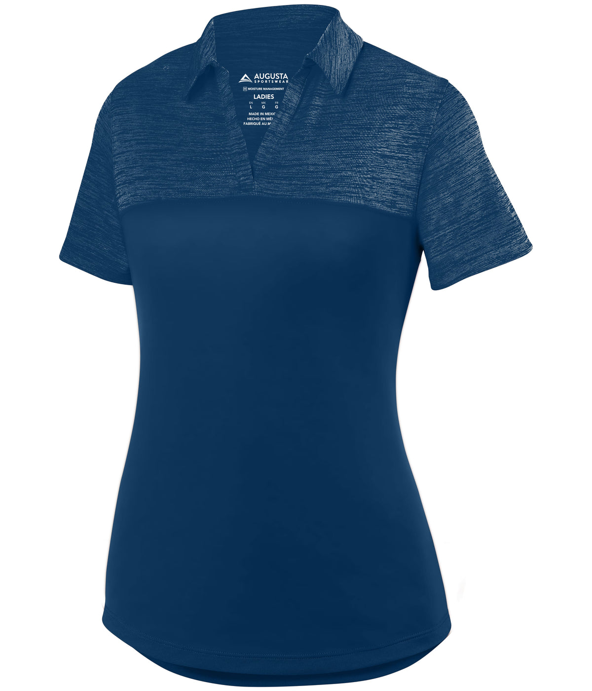 WOMEN'S SHADOW TONAL HEATHER POLO - MOISTURE-WICKING