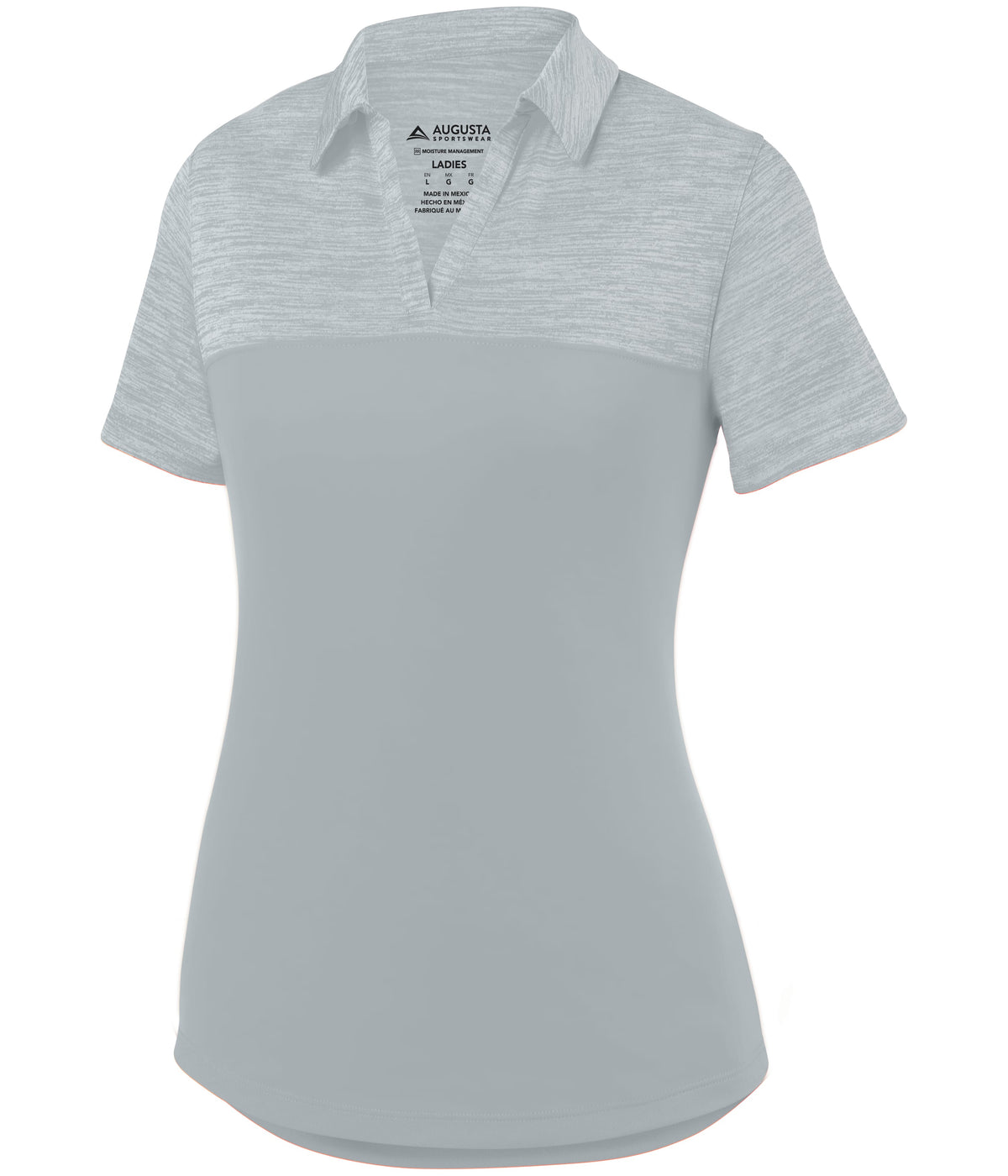 WOMEN'S SHADOW TONAL HEATHER POLO - MOISTURE-WICKING