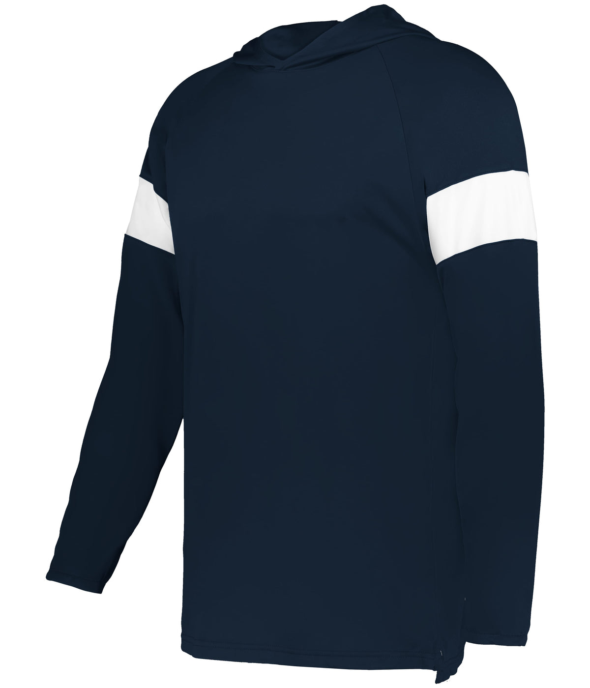 CONTENDER LONG-SLEEVE HOODIE - MOISTURE-WICKING POLYESTER