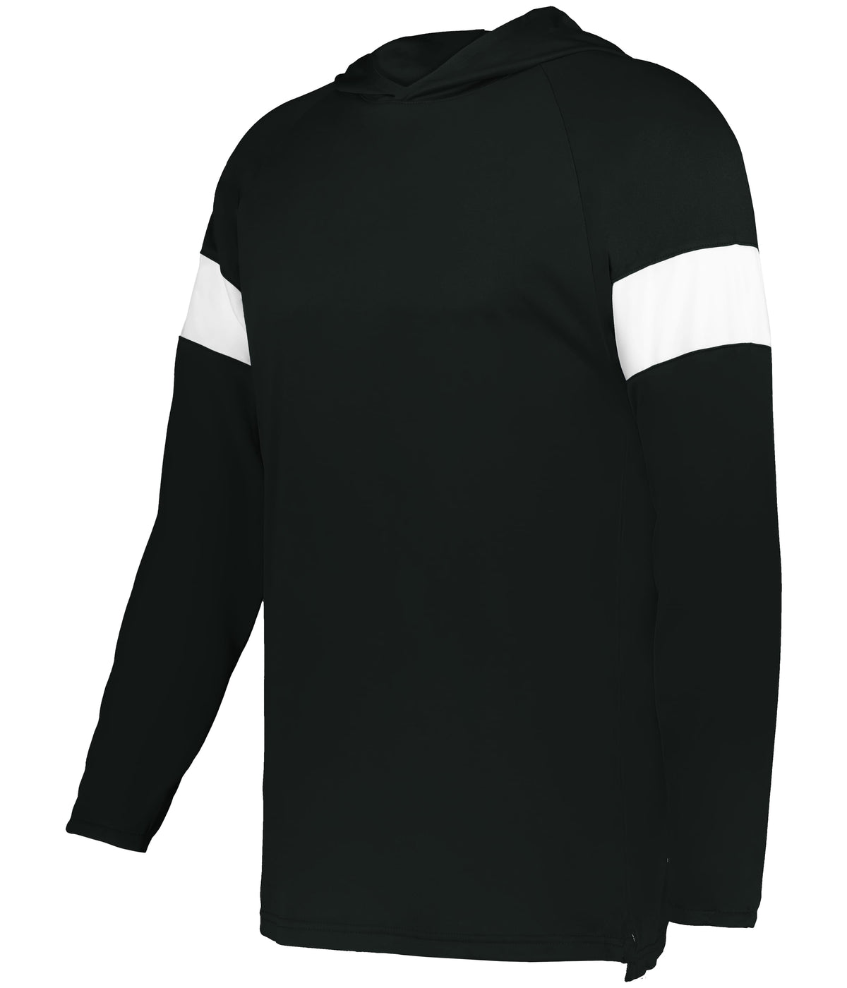 CONTENDER LONG-SLEEVE HOODIE - MOISTURE-WICKING POLYESTER
