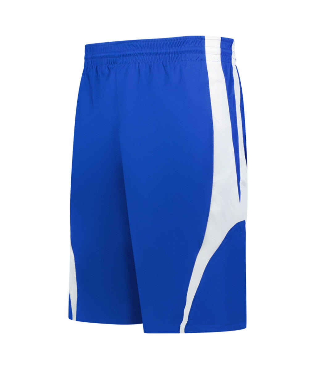 YOUTH DOUBLE-PLY REVERSIBLE BASKETBALL SHORTS - MOISTURE-WICKING