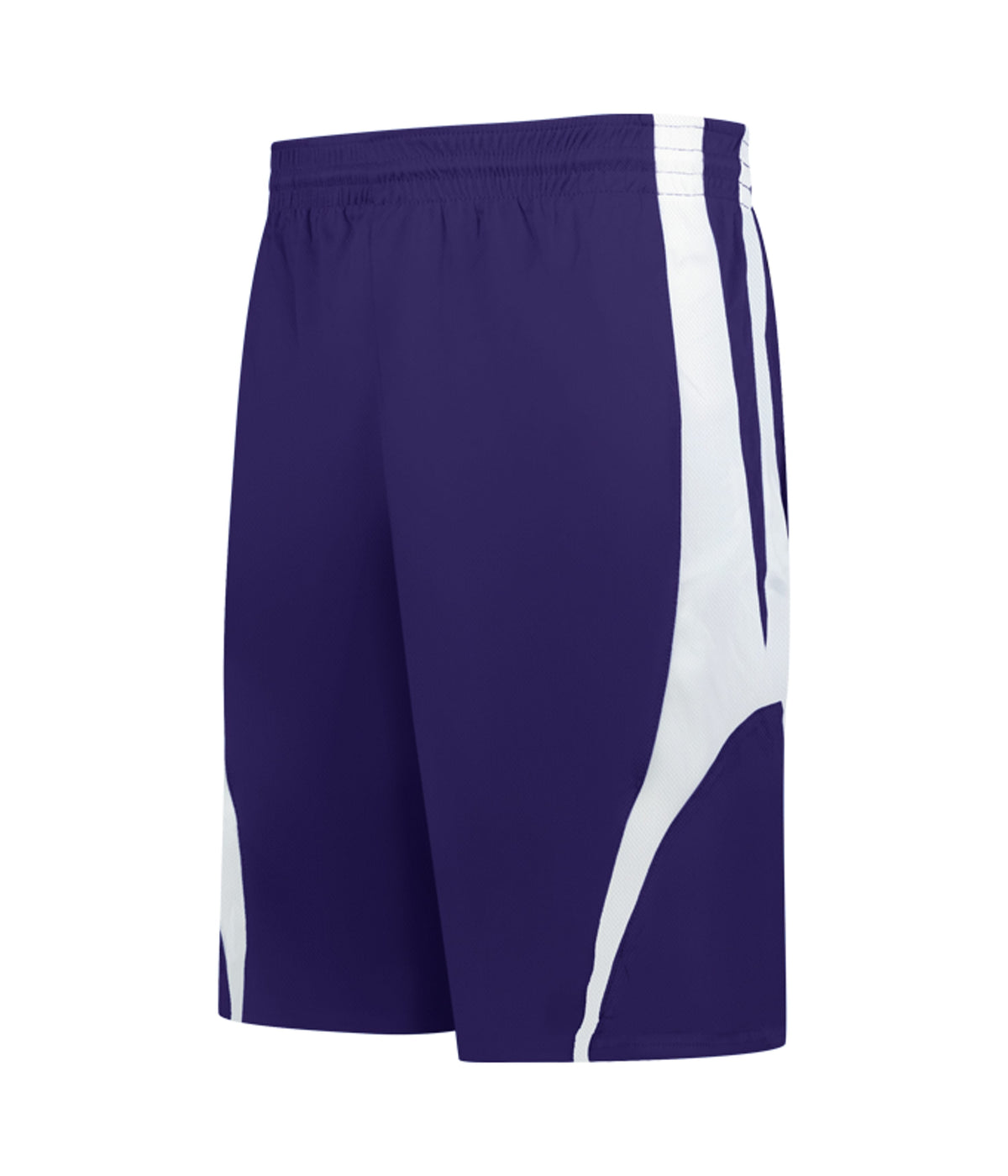 YOUTH DOUBLE-PLY REVERSIBLE BASKETBALL SHORTS - MOISTURE-WICKING