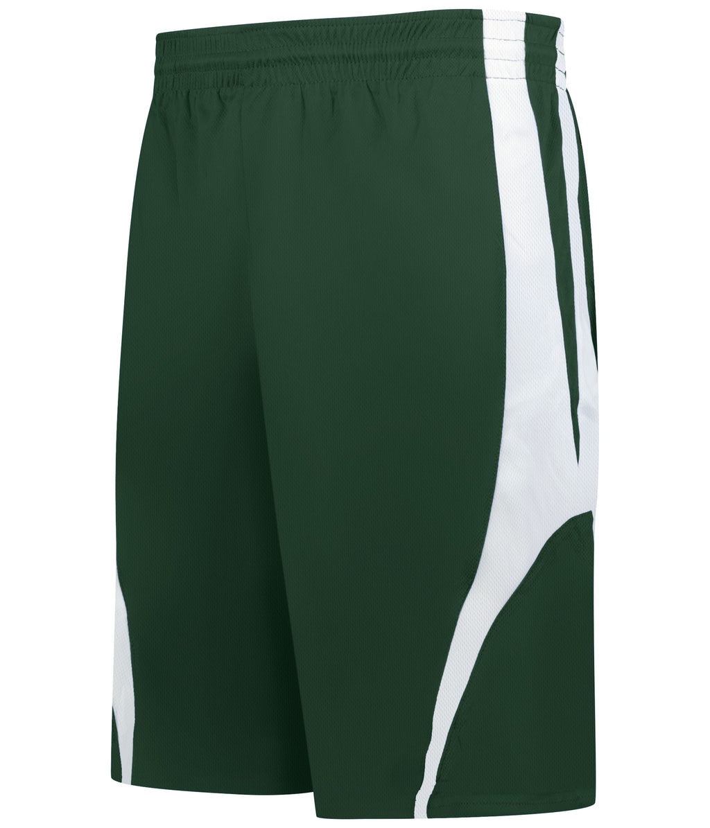 DOUBLE-PLY REVERSIBLE BASKETBALL SHORTS - MOISTURE-WICKING