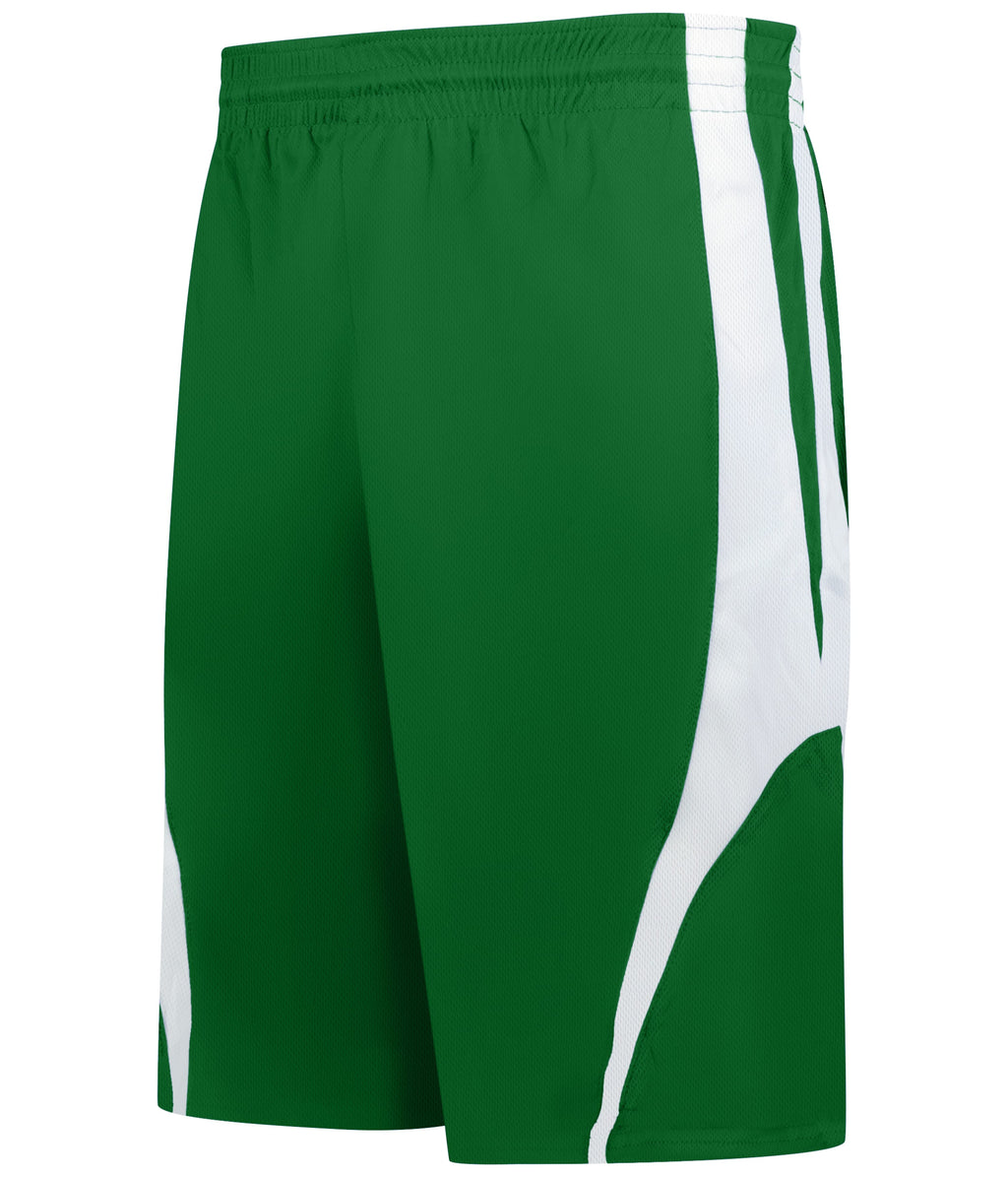 DOUBLE-PLY REVERSIBLE BASKETBALL SHORTS - MOISTURE-WICKING