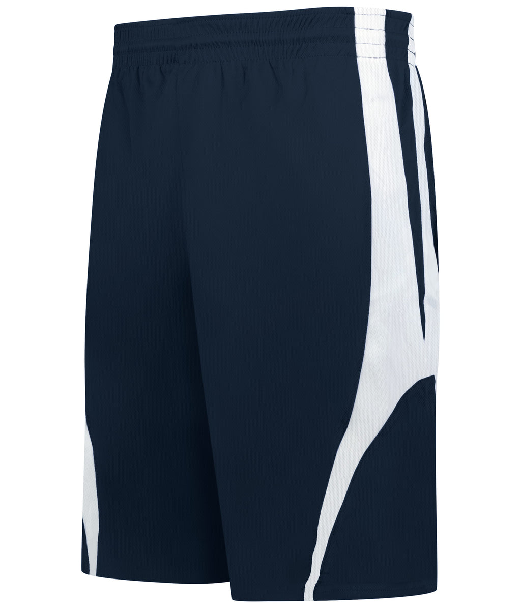 DOUBLE-PLY REVERSIBLE BASKETBALL SHORTS - MOISTURE-WICKING