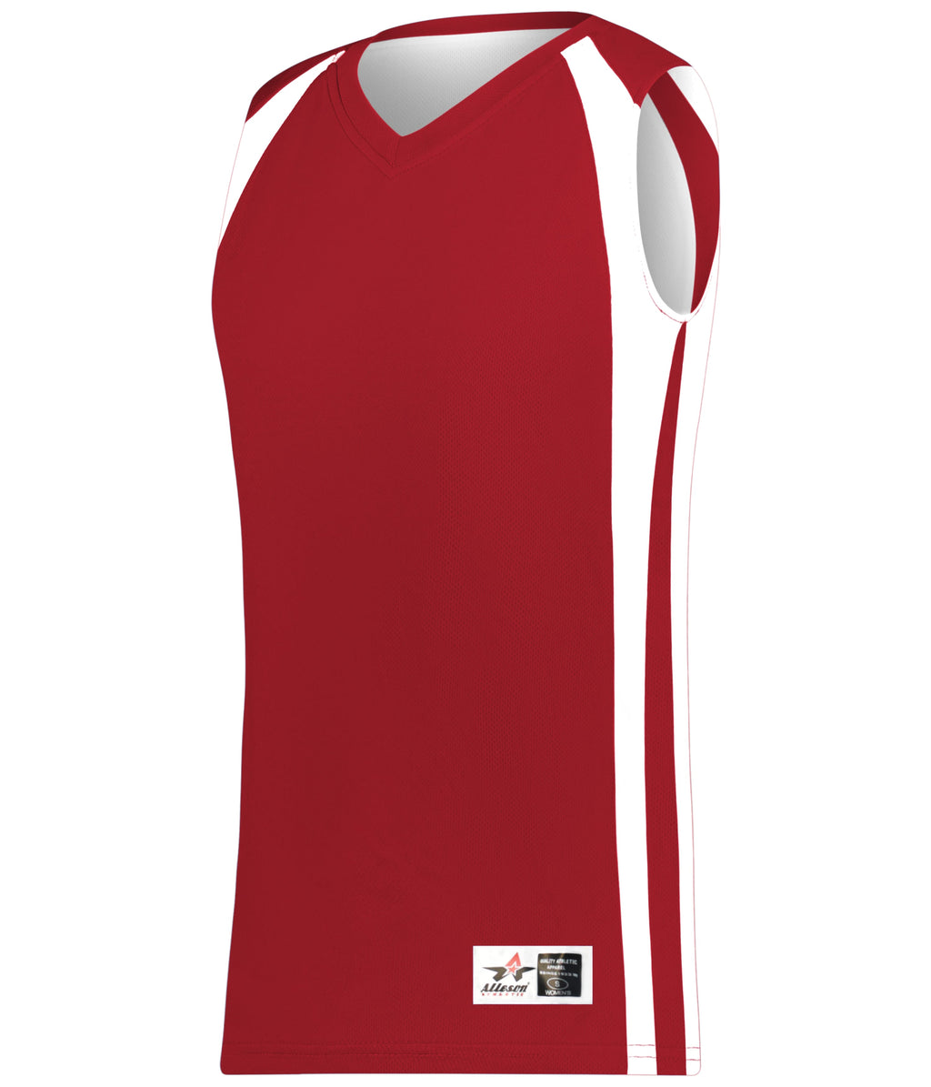WOMEN'S DOUBLE-PLY REVERSIBLE BASKETBALL JERSEY - MOISTURE-WICKING