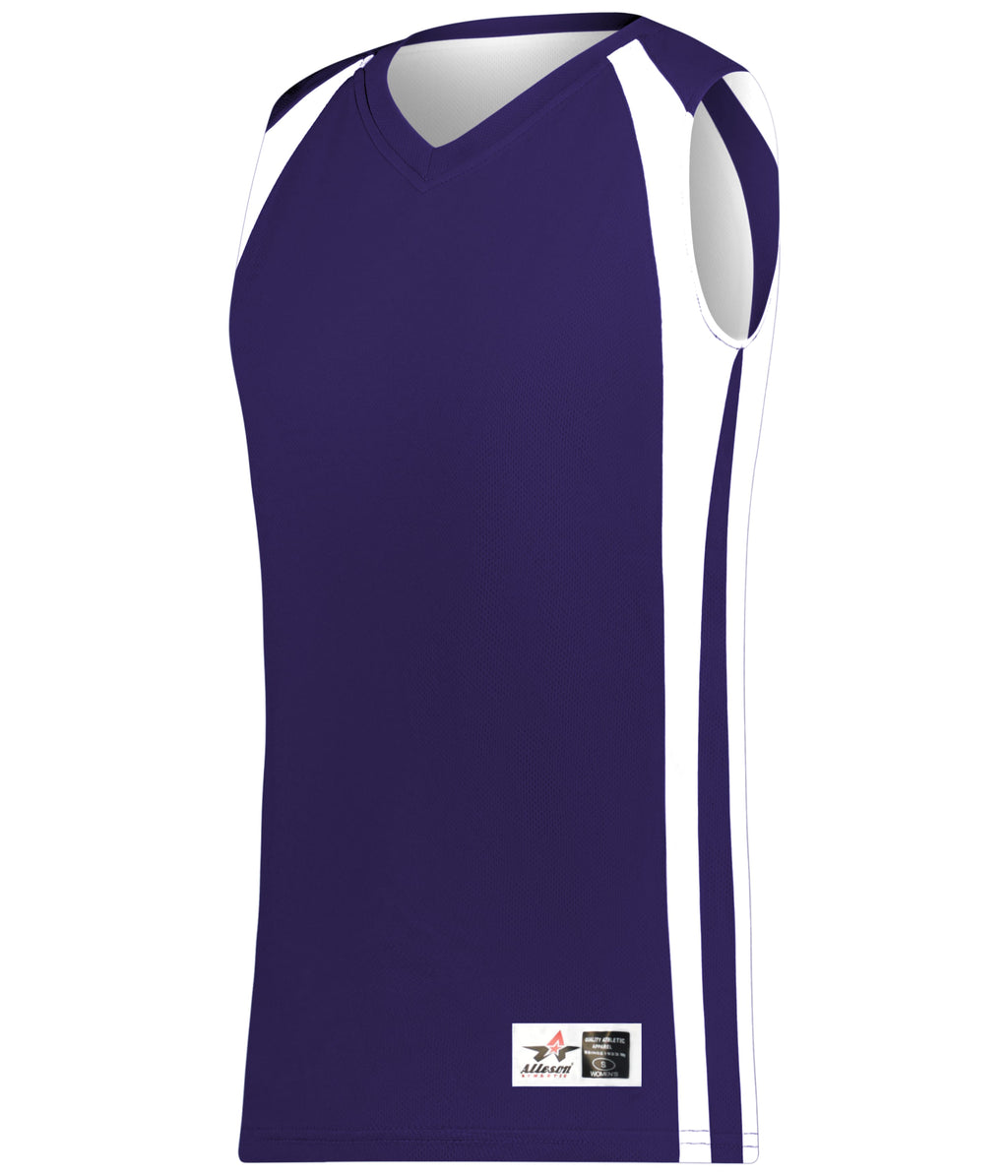 WOMEN'S DOUBLE-PLY REVERSIBLE BASKETBALL JERSEY - MOISTURE-WICKING