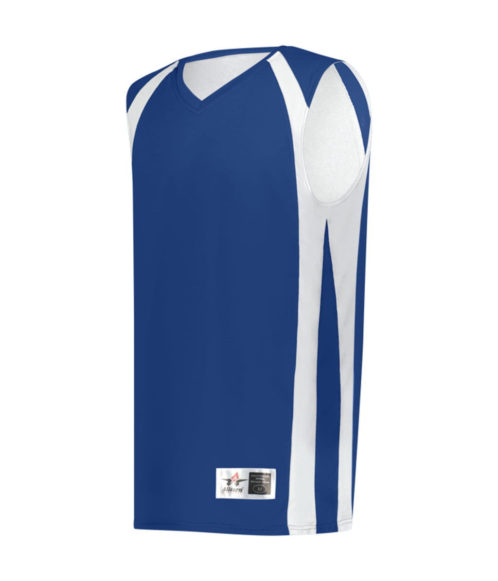 YOUTH DOUBLE-PLY REVERSIBLE BASKETBALL JERSEY - MOISTURE-WICKING