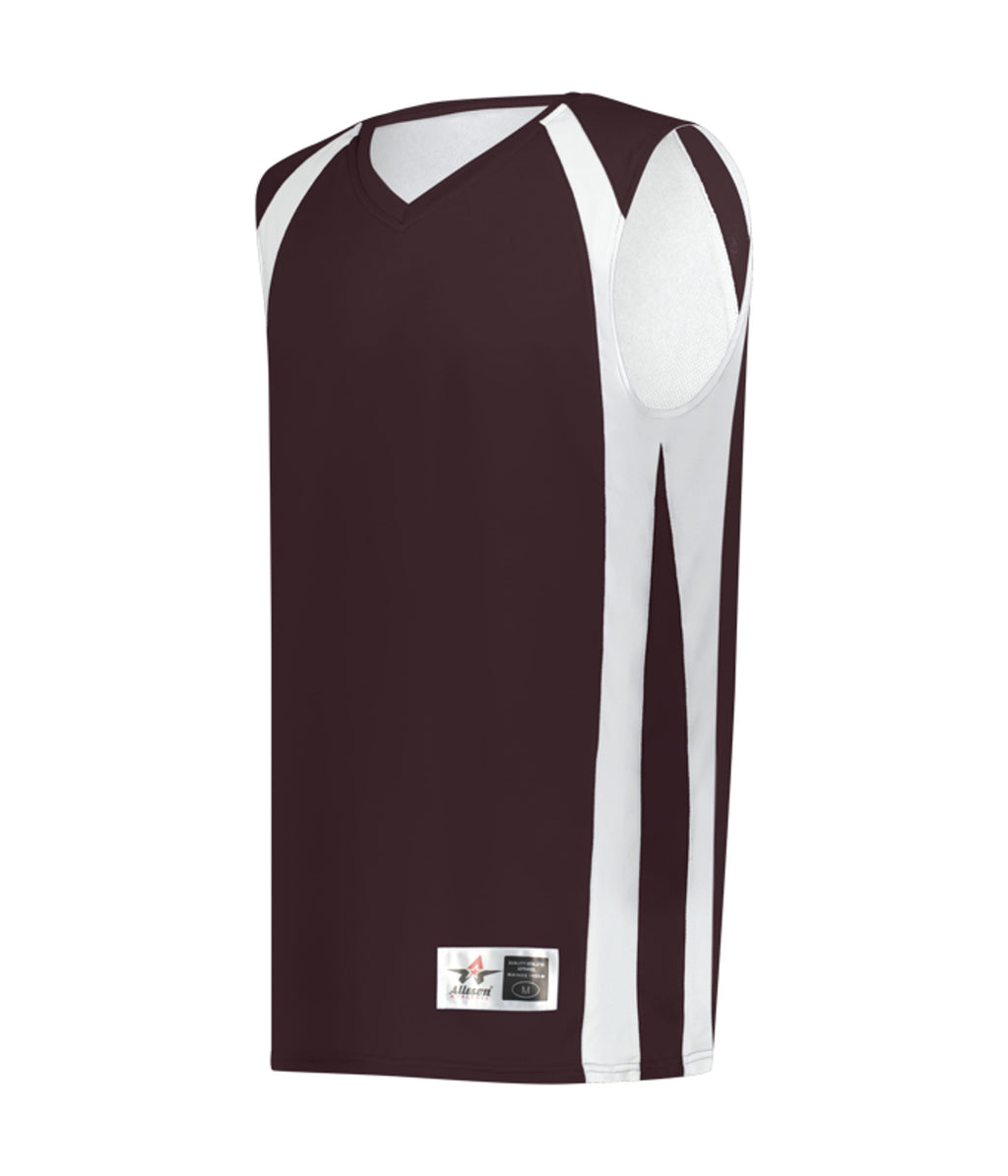 YOUTH DOUBLE-PLY REVERSIBLE BASKETBALL JERSEY - MOISTURE-WICKING