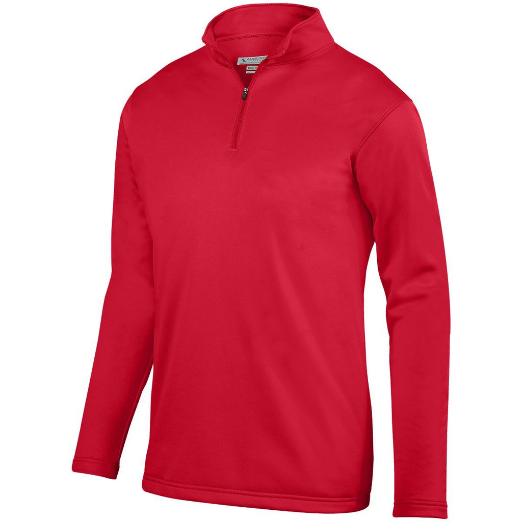 YOUTH WICKING FLEECE PULLOVER POLYESTER