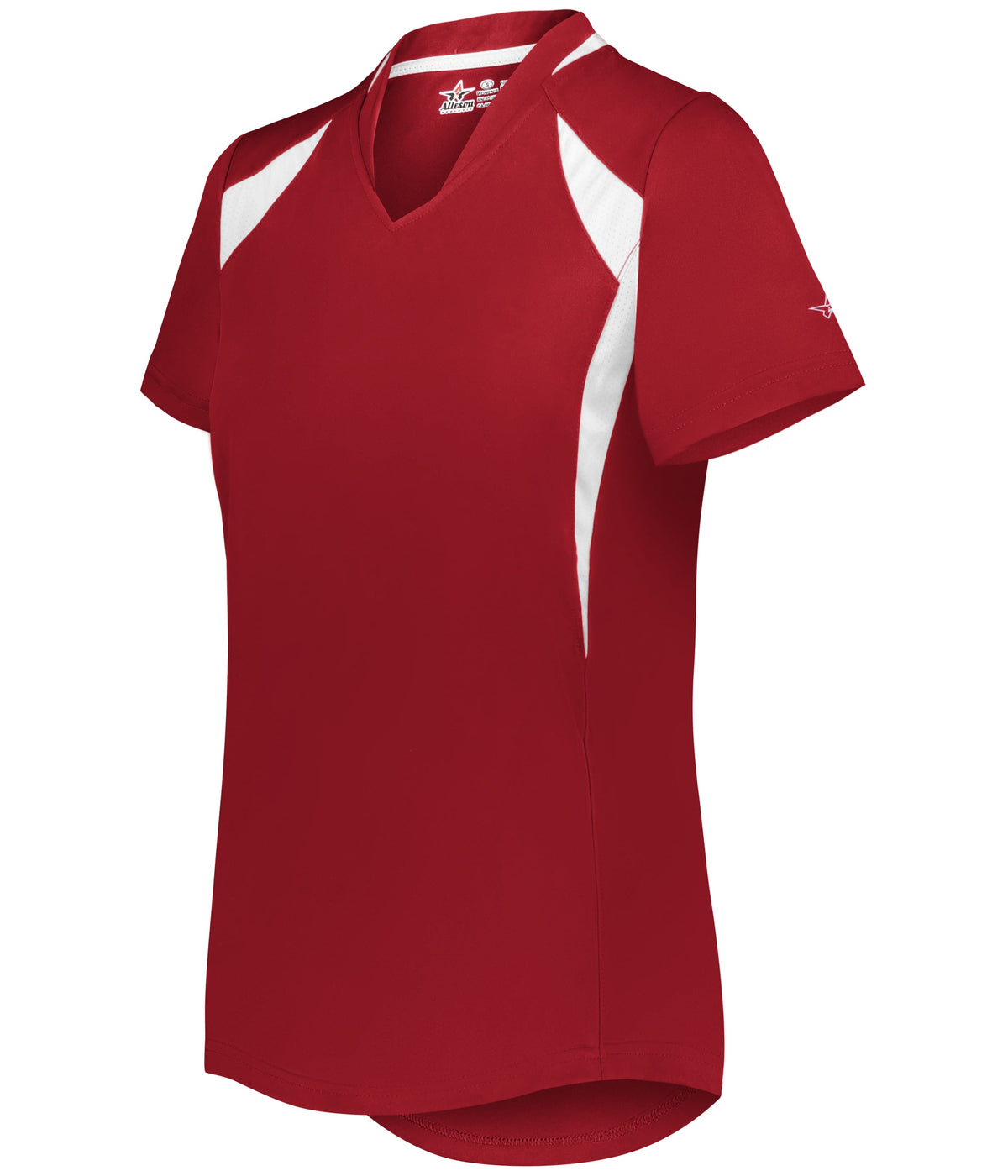 GIRLS SHORT-SLEEVE FASTPITCH JERSEY - MOISTURE-WICKING