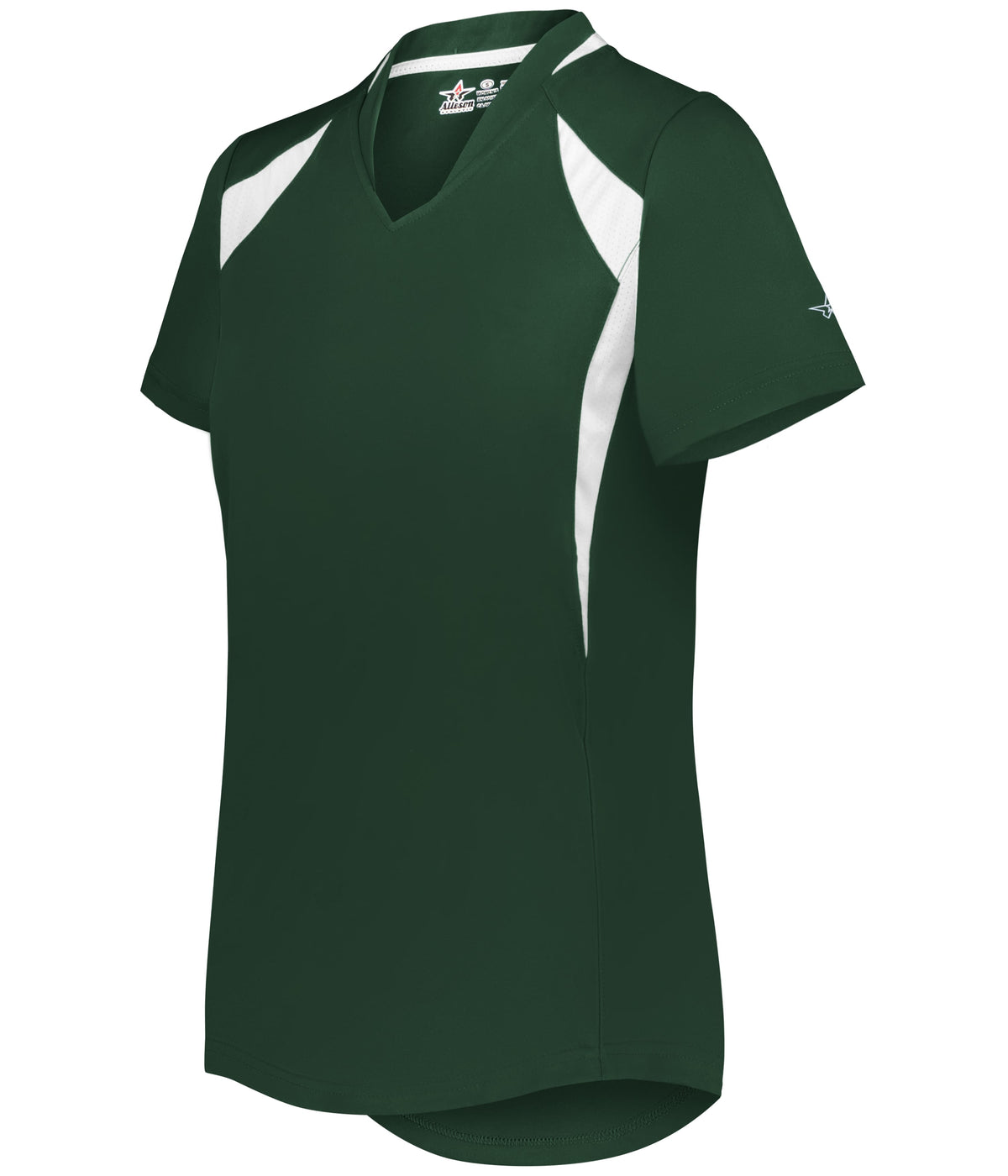 WOMEN'S V-NECK SOFTBALL JERSEY - MOISTURE-WICKING